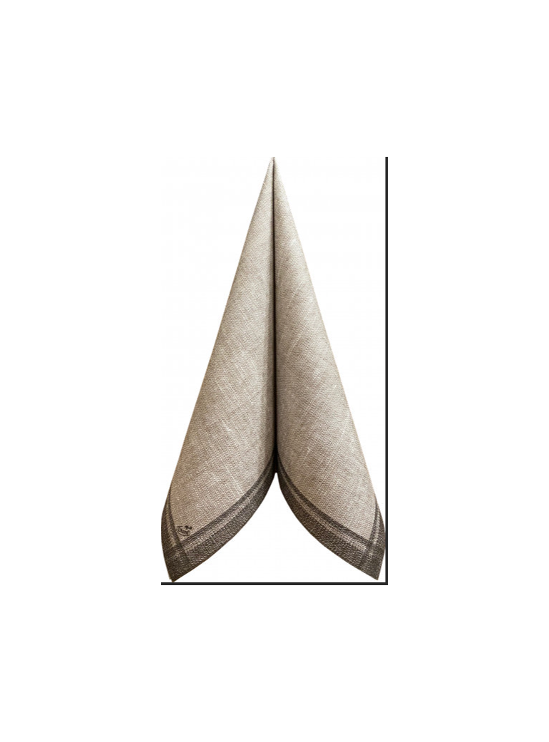 Servetėlė 40x40 cm Dunilin Linus black (50)