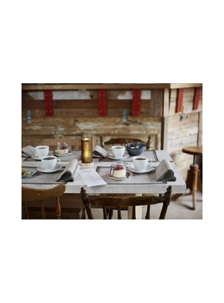 Servetėlė 40x40 cm Dunilin Linus black (50)