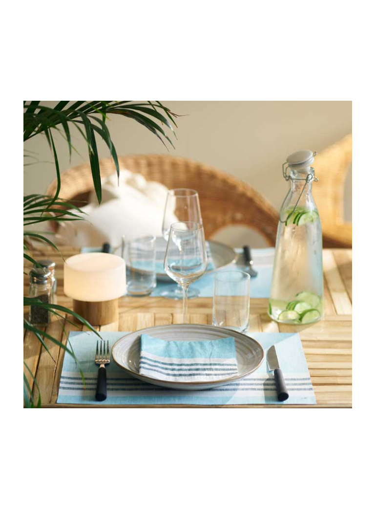 Servetėlė 40x40 cm Dunisoft Raya Blue (60)