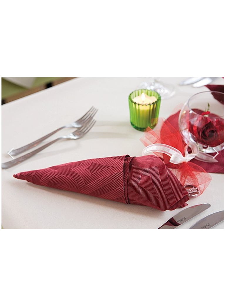 Servetėlė 40x40 cm Elegance Lily Bordo  (40)