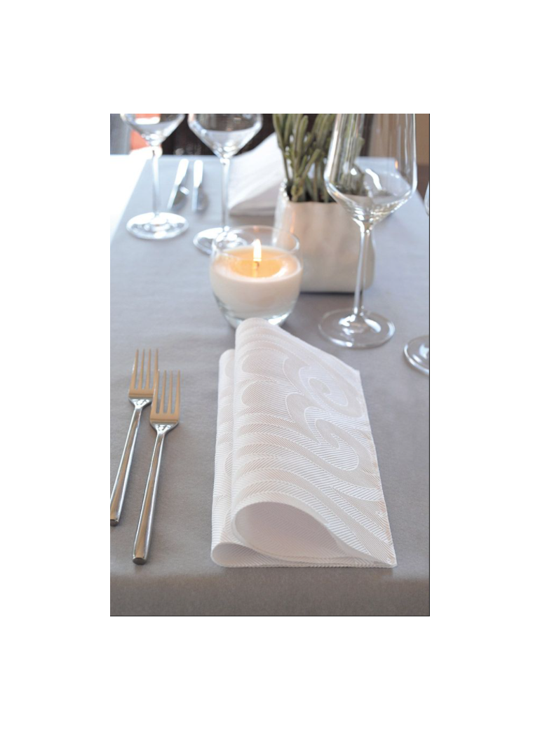 Servetėlė 40x40 cm Elegance Lily White  (40)