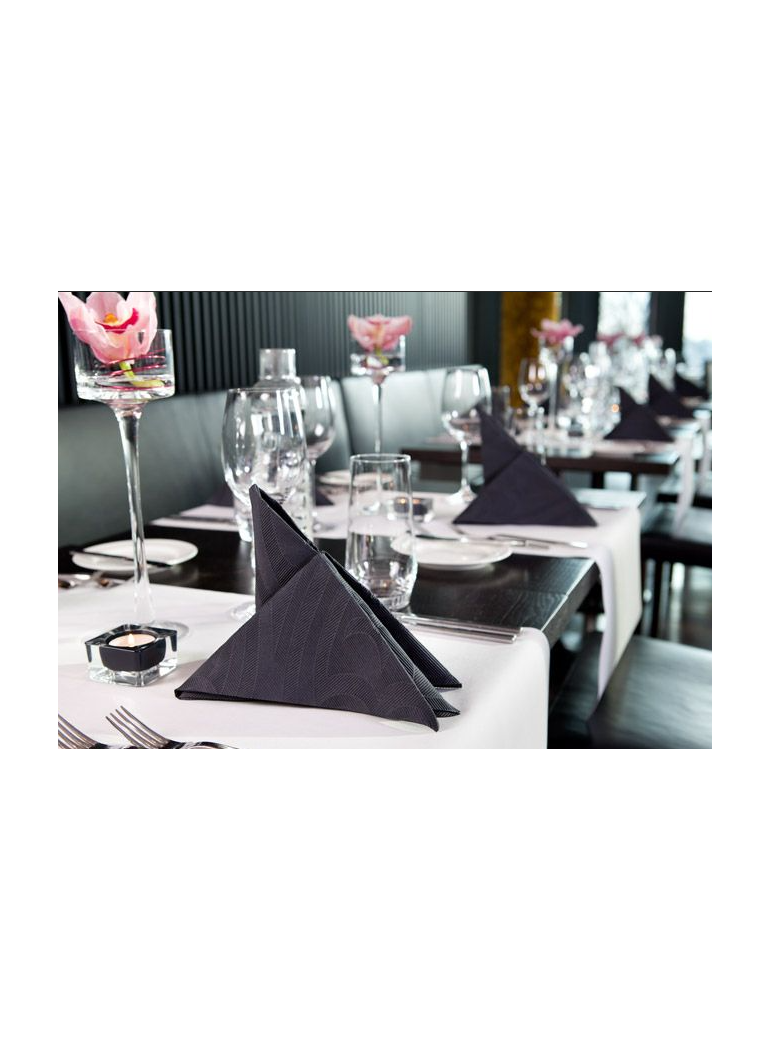 Servetėlė 48x48 cm Elegance Lily Black (40)