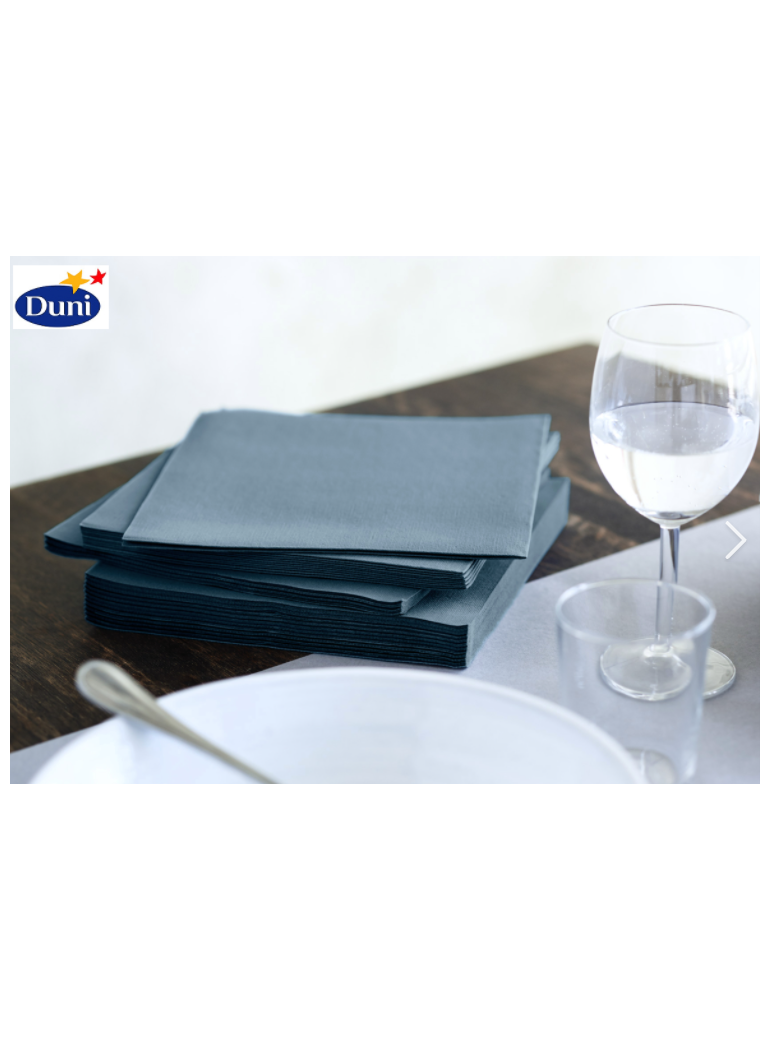 Servetėlės 20x20 cm 1/4 DP pilkos (100)