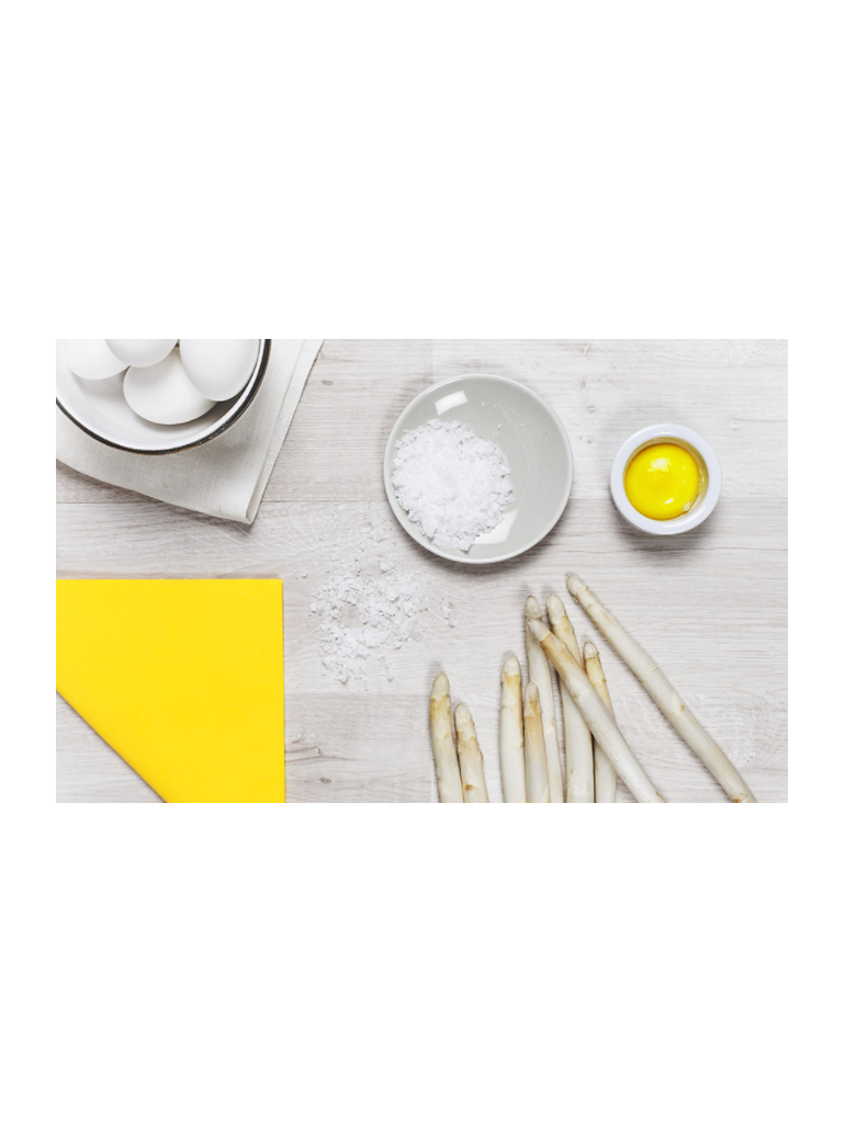 Napkins 3 layers, 24 cm, yellow, (250 pcs.)