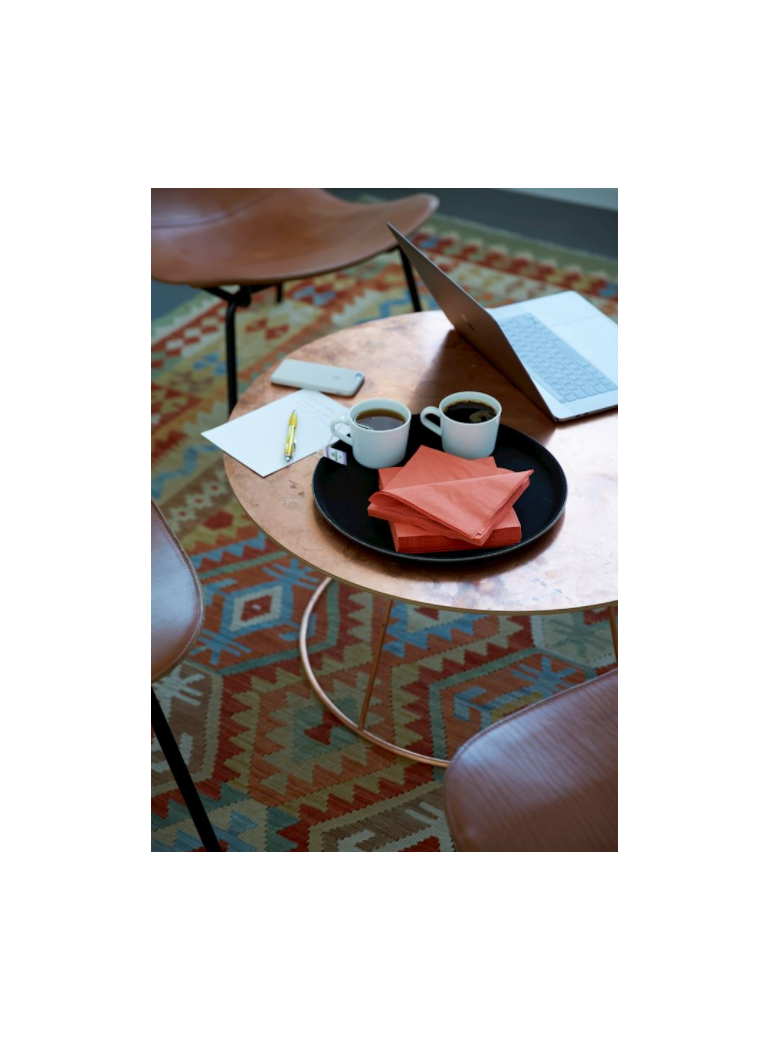 Servetėlės 24 cm 3 sl, Mandarin (250)