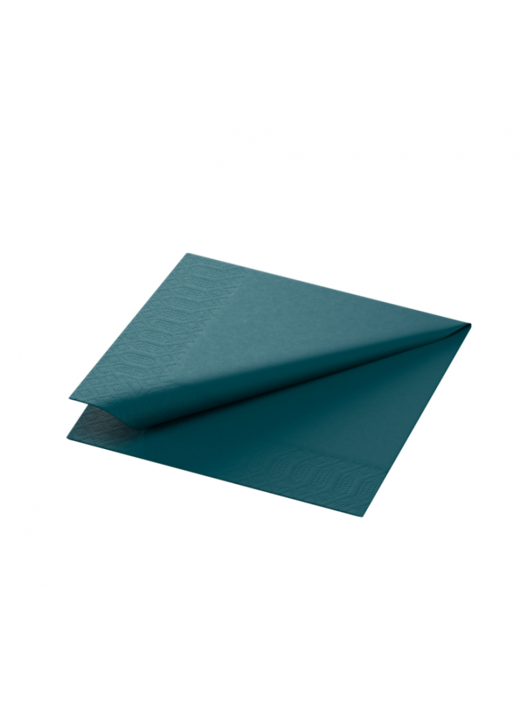 Servetėlės 24 cm 3 sl, ocean teal (250)