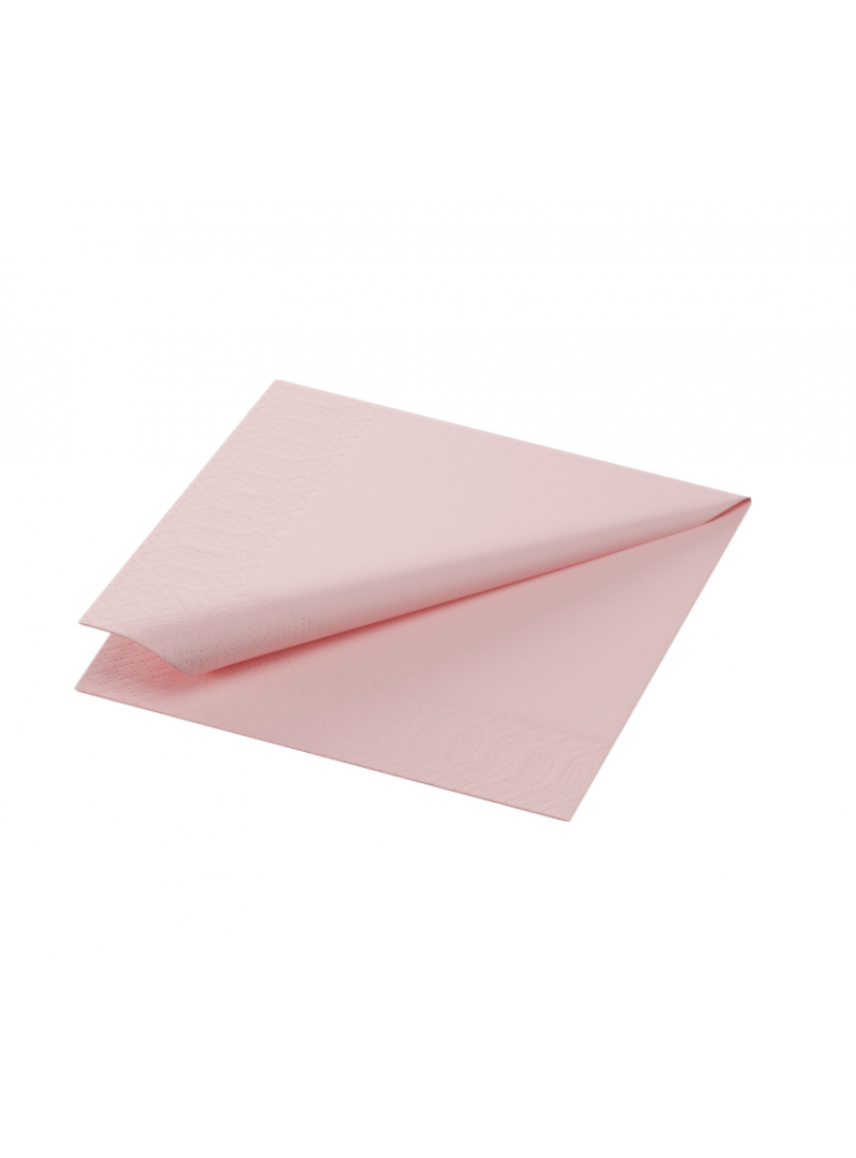 Servetėlės 24 cm, 3 sl, mellow rose (250)