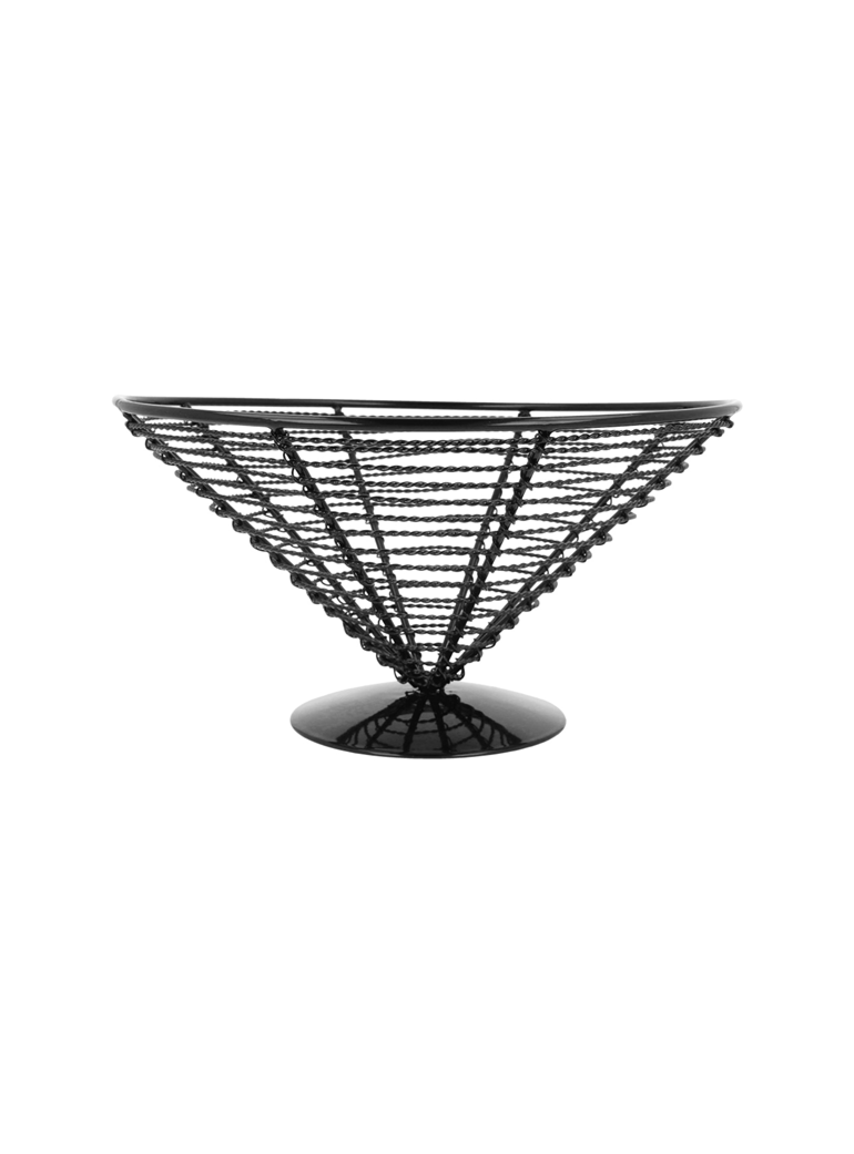 Krepšelis pateikimui 23 x 12,5 cm. F FOOD juodo m