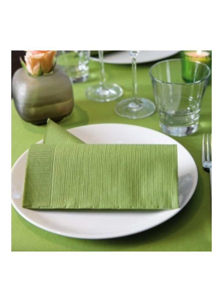 Servetėlės 33 cm 2 sl. herbal green (125)