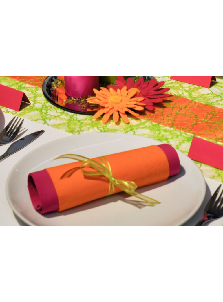 Servetėlės 33 cm 2 sl. raudonos (125)