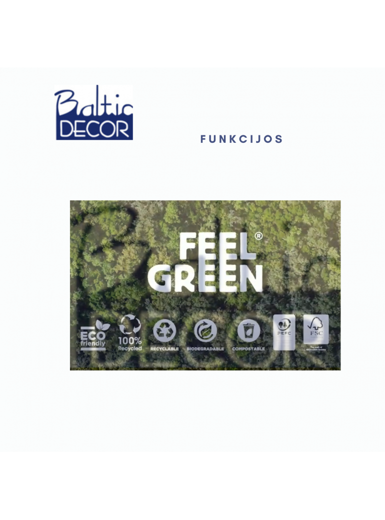 Indas maxi Dim-sun 30x6 cm, bambukinis