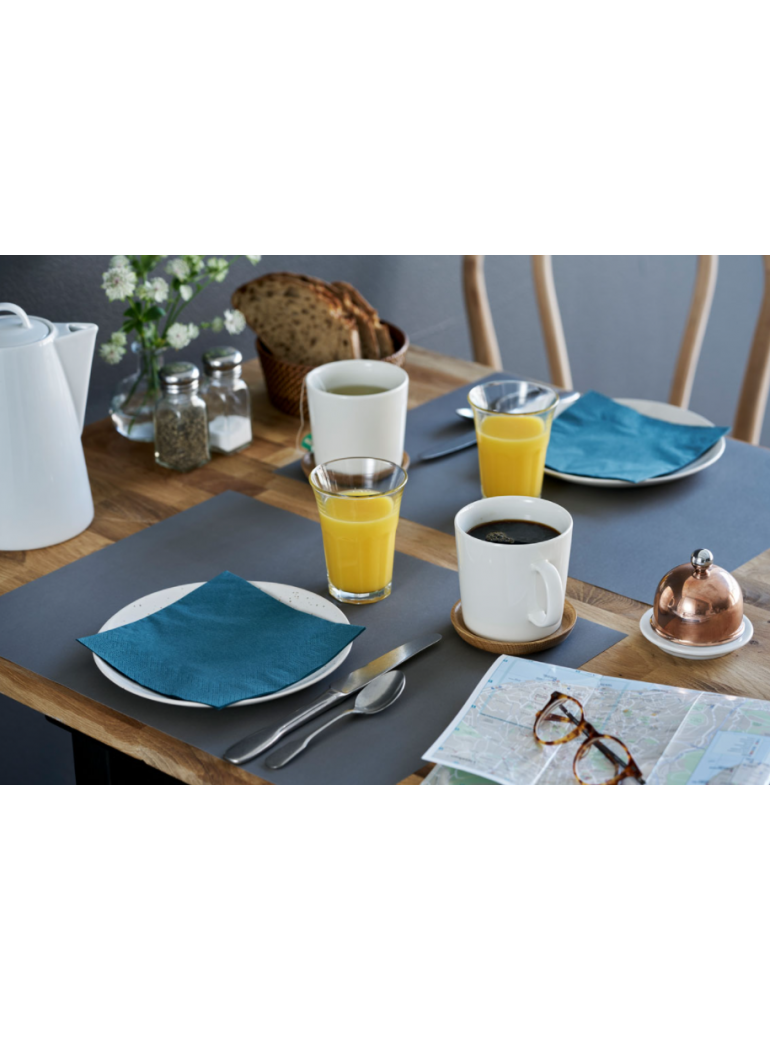 Servetėlės 33x33 cm 3 sl, ocean teal (125)