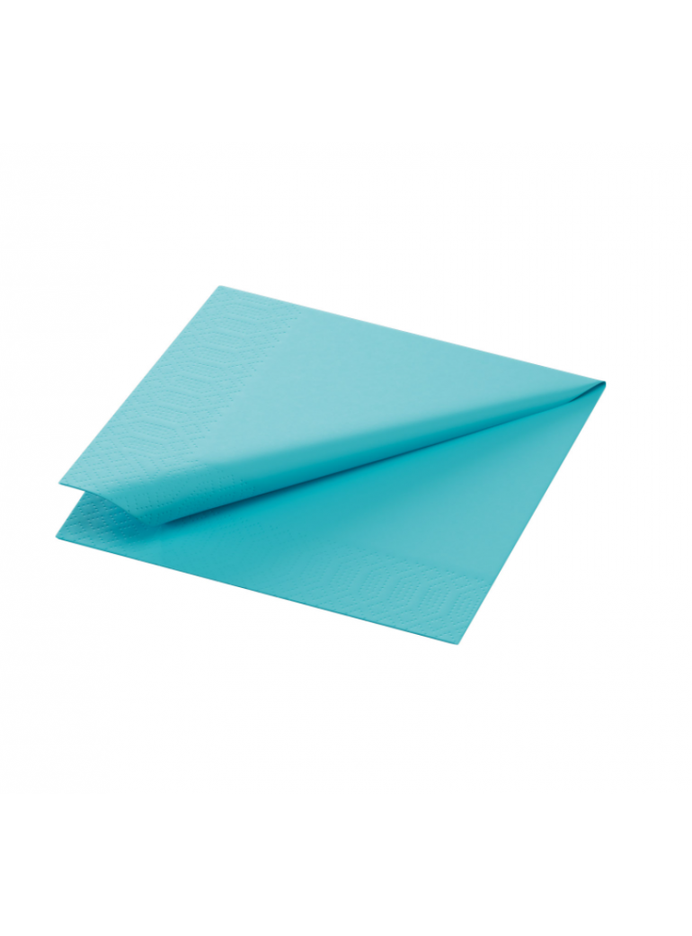 Servetėlės 33x33 cm 3 sl. Mint Blue (125)