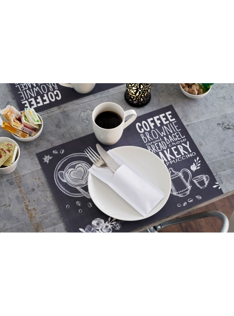 Servetėlės 38x32 cm Kengūra (50) baltos