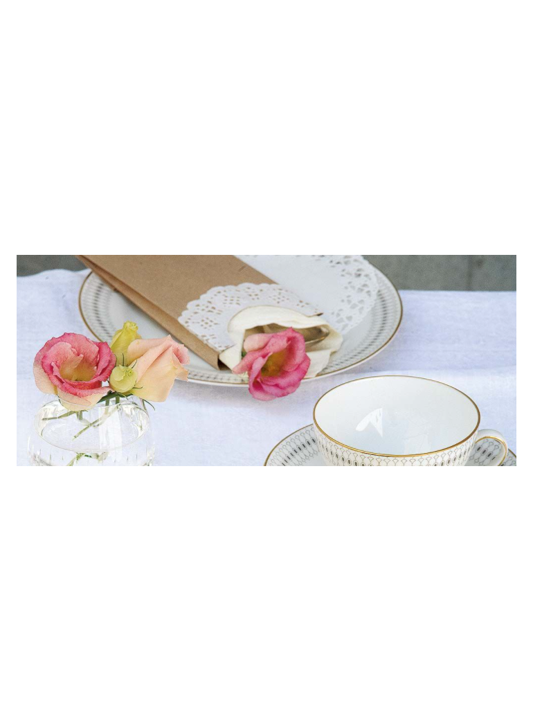 Servetėlės po puodeliui 9 cm., 1 sl., (1000) balt.