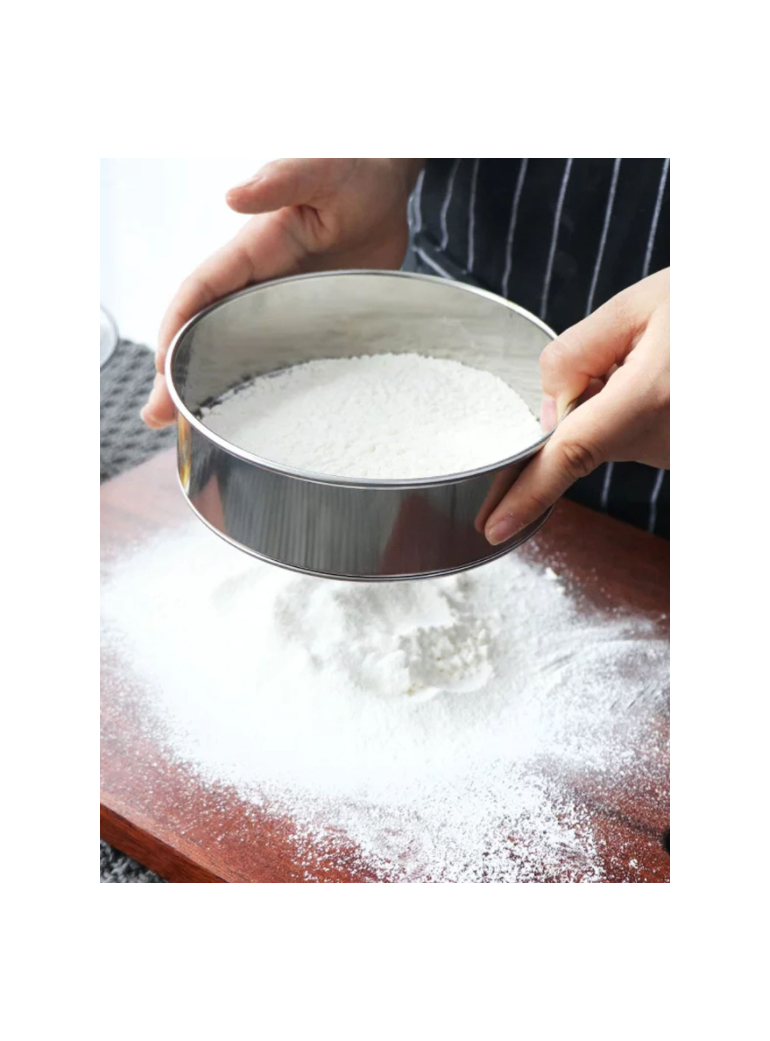 Sietelis D 25,5 cm. be rankenų, n. plieno