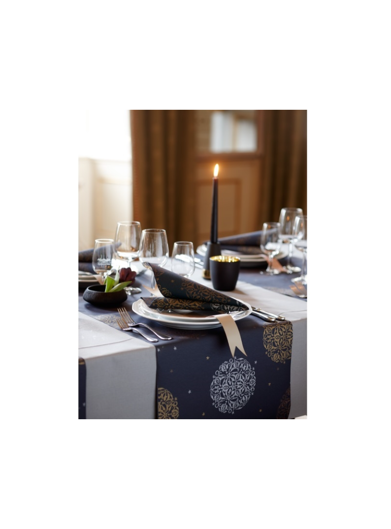 Staltiesė 0,4x24 m dcel Festive Mood Black