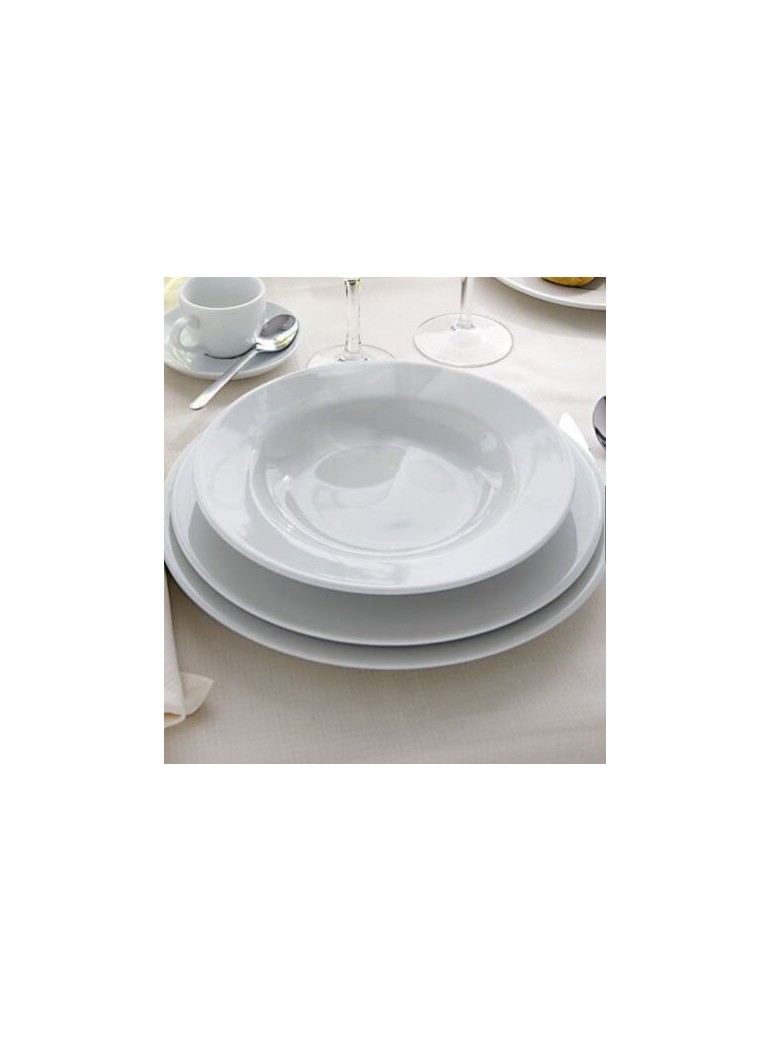 Lėkštė 23 cm. gili Ischia, porcel.