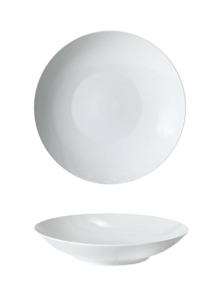 Lėkštė 24 cm. Coupe gili, porcel.