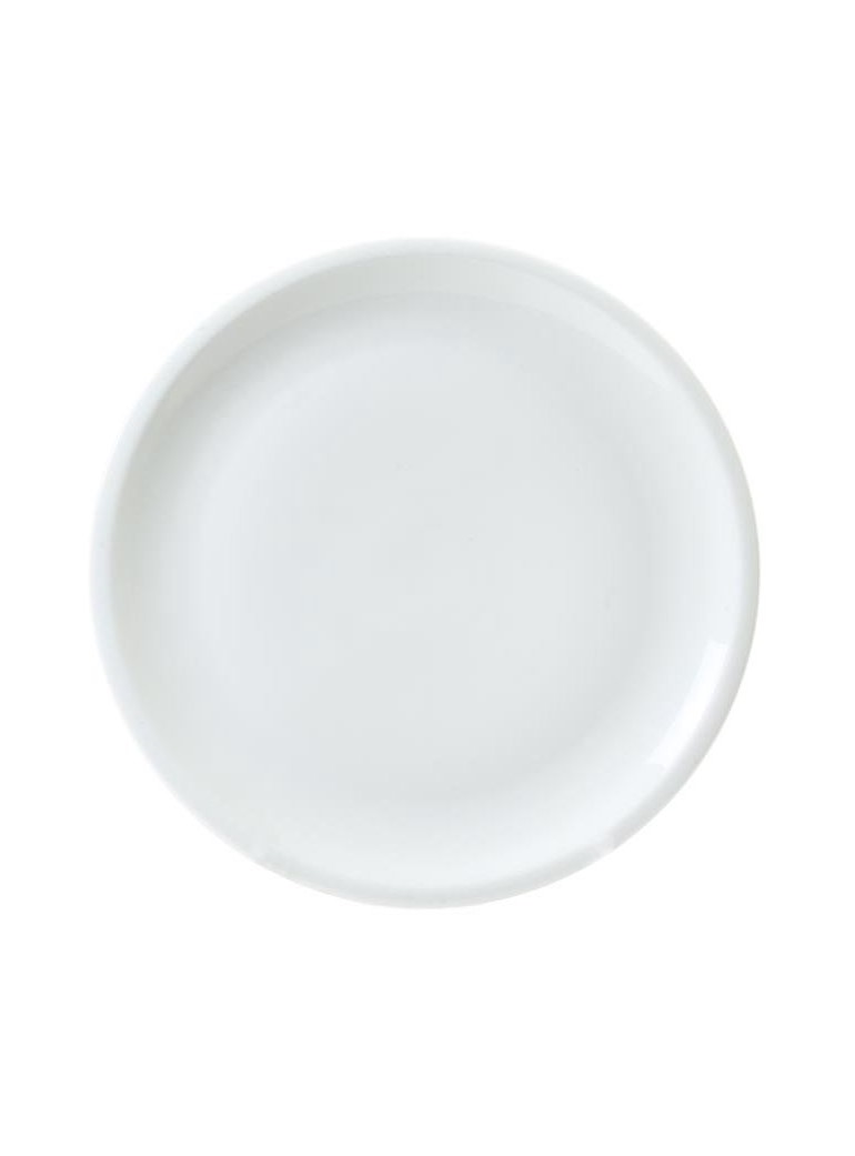 Plate 27 cm. MEDRI.Royal Porcelain, Series Form 05 (0558). Porcelain, white.
