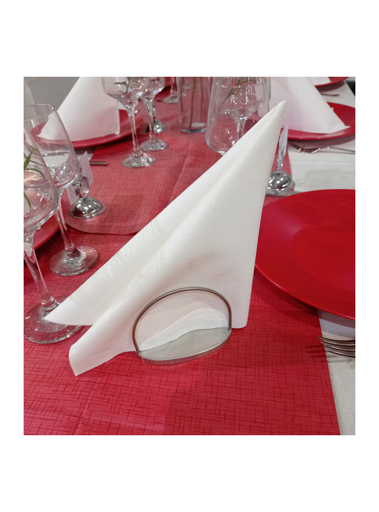 Staltiesė 84x84 cm dsilk Linnea raudona