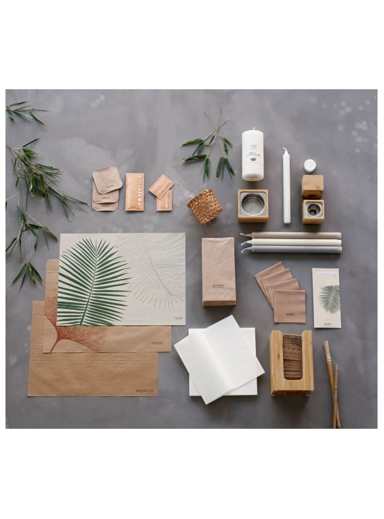 Tablecloths Leaf Echo (paper, 30x40 cm, 250 pcs.)