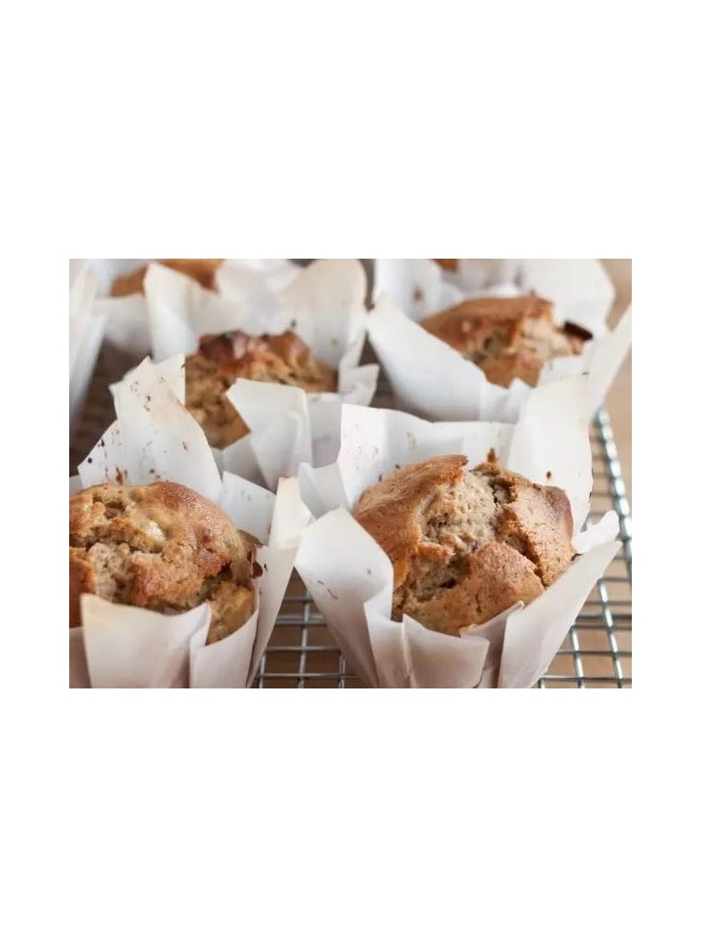 Krepšeliai kepimui Tulpė D70x45 mm. pop. balt (200)