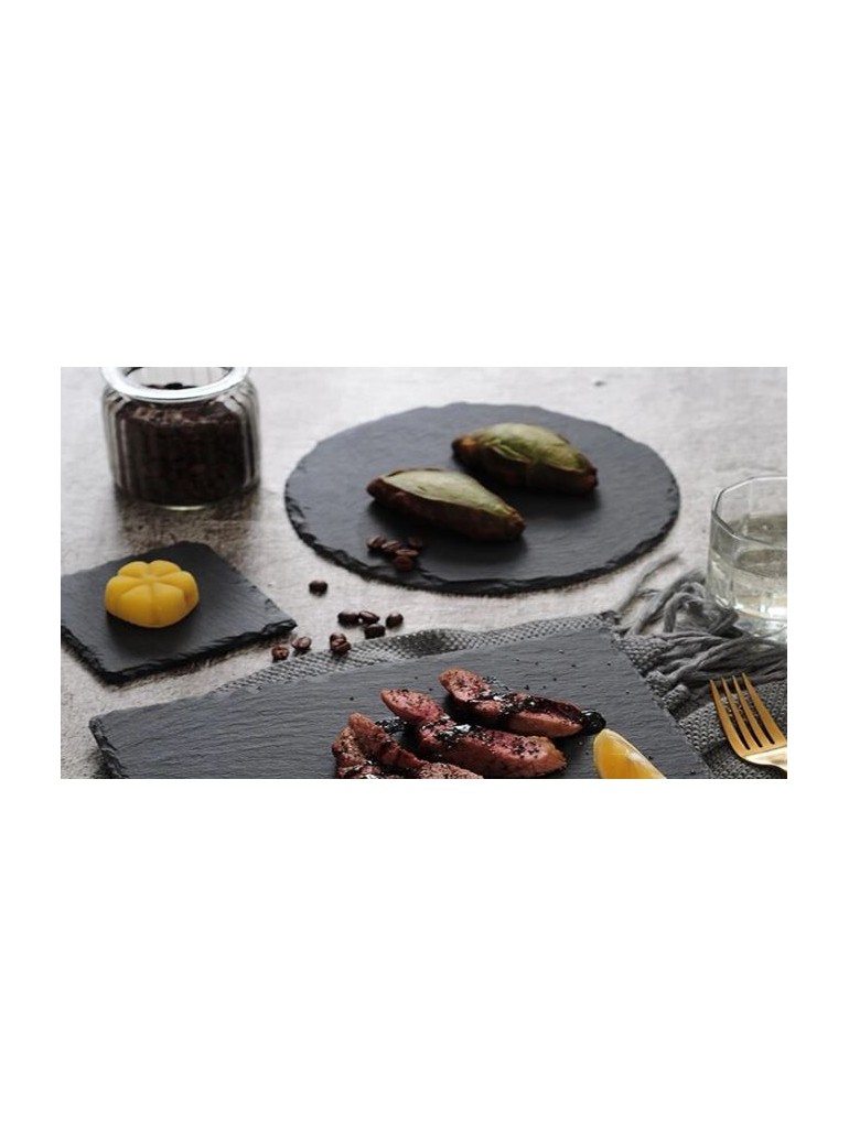 Akmens masės padėklas 100*100*5 mm. (4 vnt.)