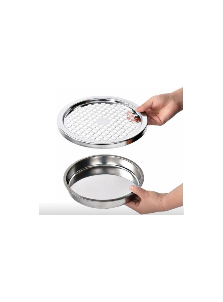 Šiukšliadėžė metalinė juoda, D 25 x 60 cm.