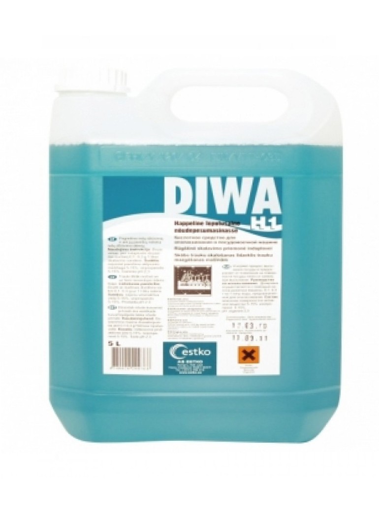 Means for rinsing dishwashers DIWA H1 (10 l (10 kg)) Means for rinsing dishwashers DIWA H1 (10 l (10 kg))