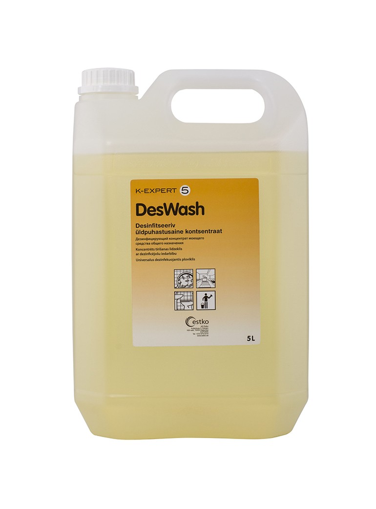 Priemonė dezinfekavimui / valymui BD5 DesWash 5 l Priemonė dezinfekavimui / valymui BD5 DesWash 5 l