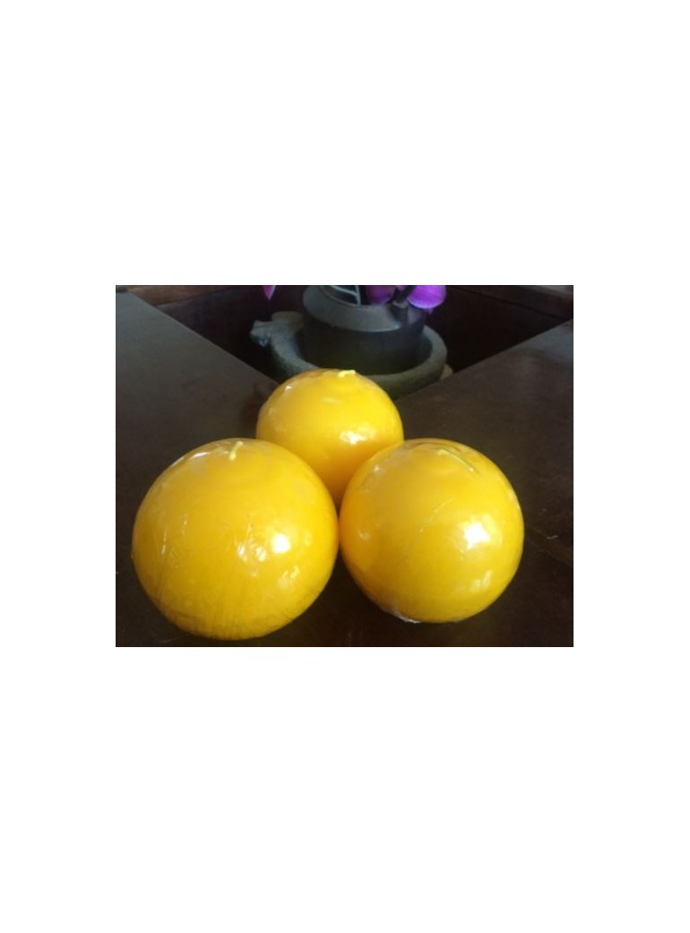 Žvakė kamuolys mažas geltona