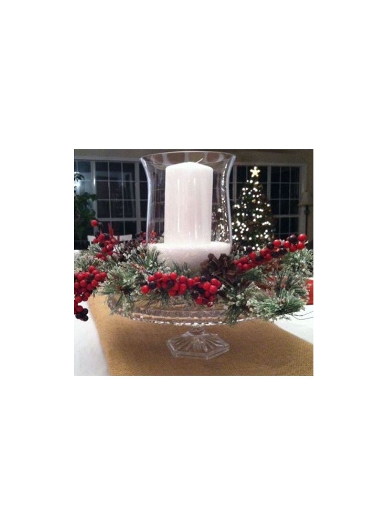 Žvakė cilindras 5x12,5 cm balta