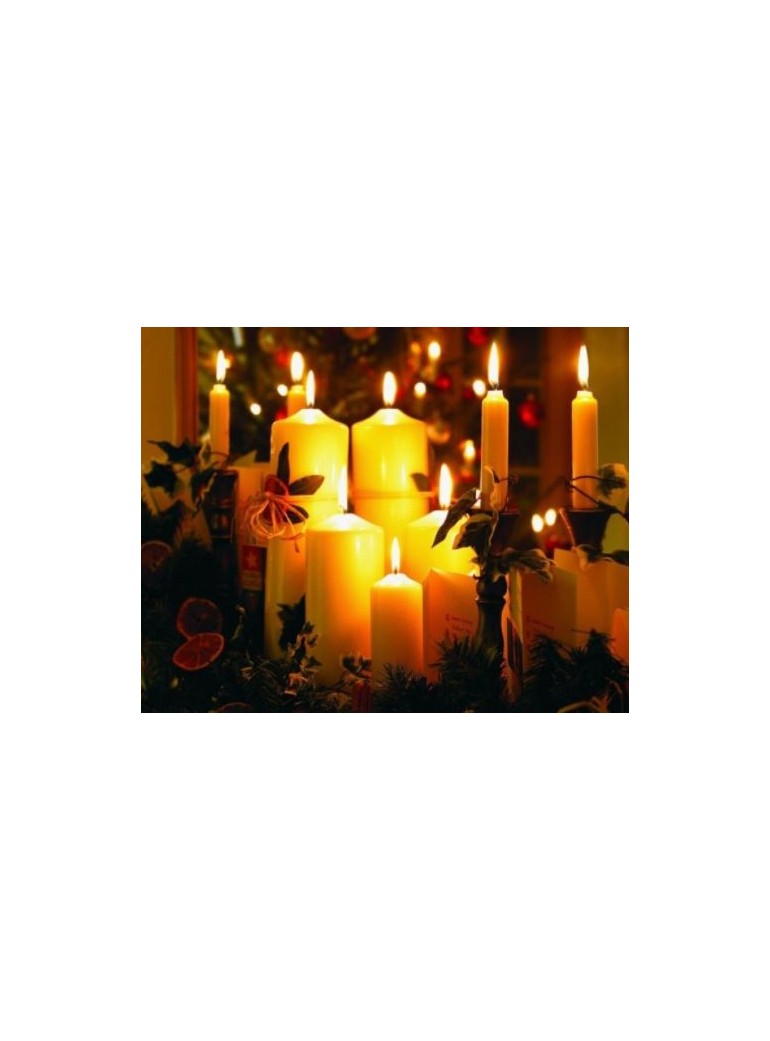 Žvakė 25 cm geltona DUNI