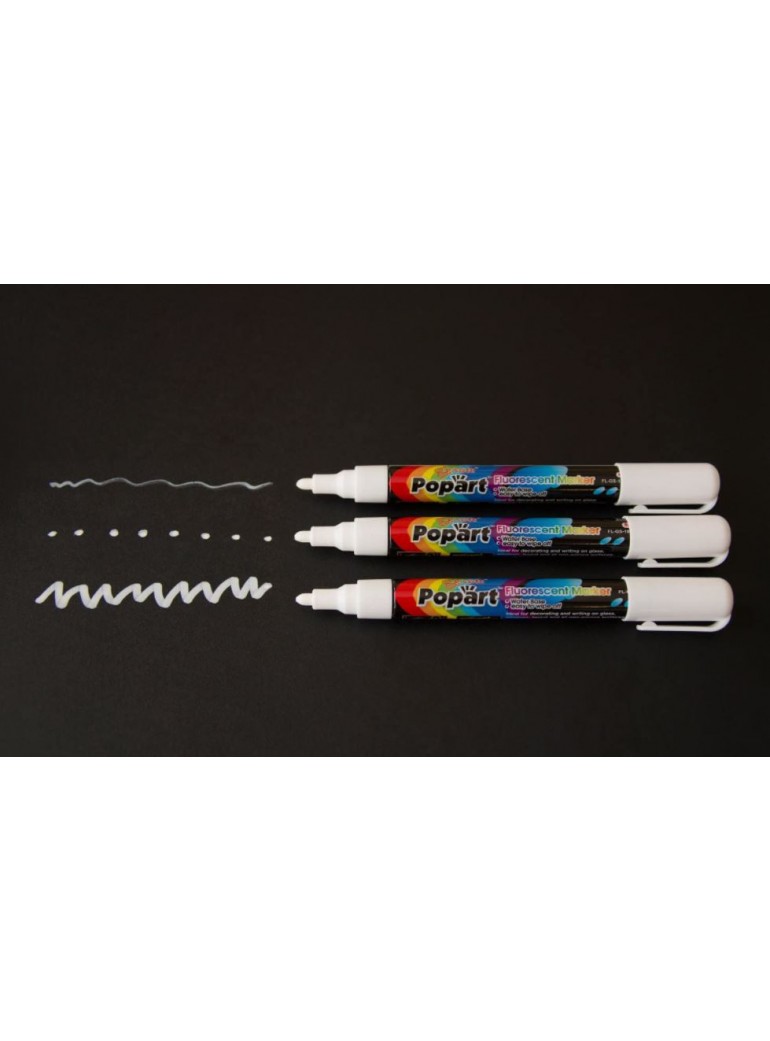 Flomasteriai balti juodai lentai (2)