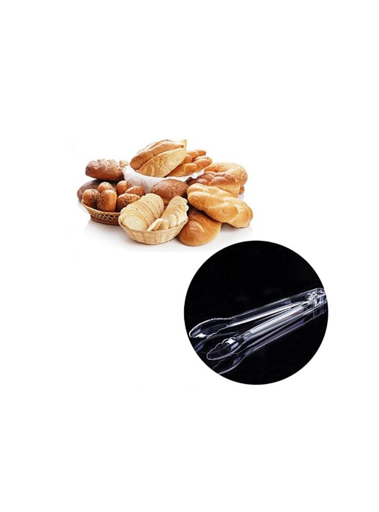 Žnyplės 23 cm. skaidraus plastiko