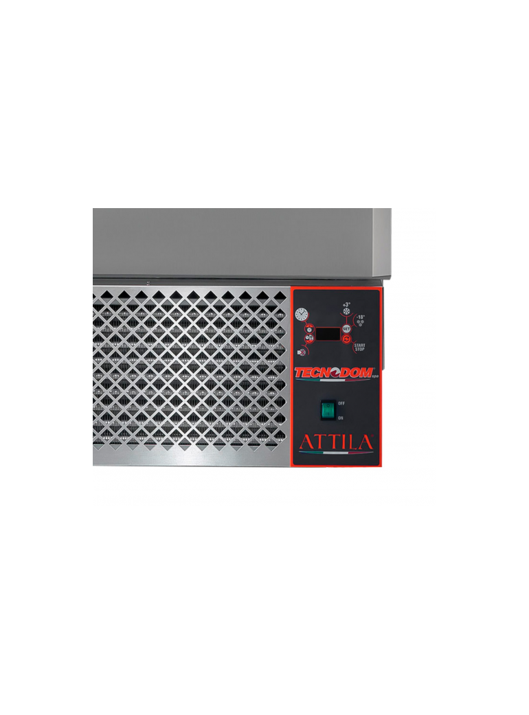 Tecnodom smūginis šaldiklis (Šokofreezeris) 10 x GN 1/1