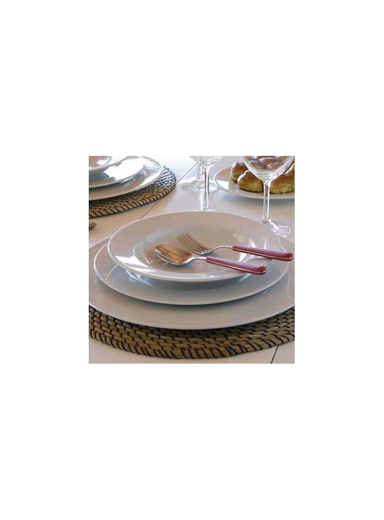 Lėkštė 21 cm. vaisiams Ischia, porcel.