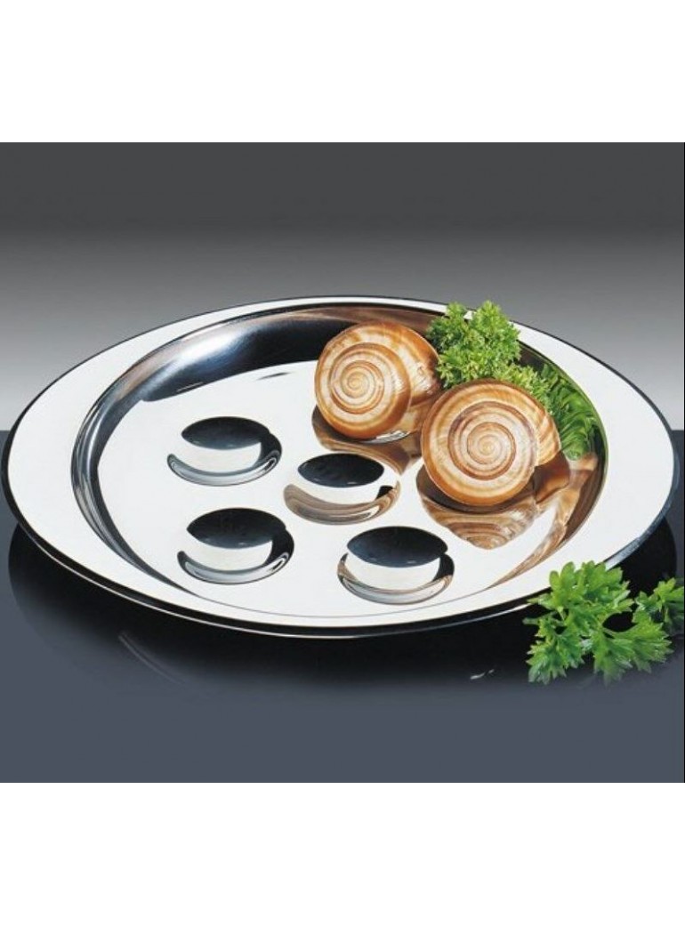 Lėkštutė sraigėms 6 porc n plieno