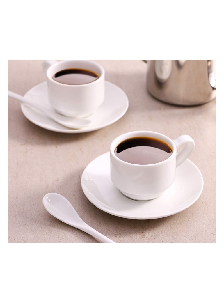 Lėkštutė 17 cm. Latte puodeliui 350 ml. 4999035, porcel.