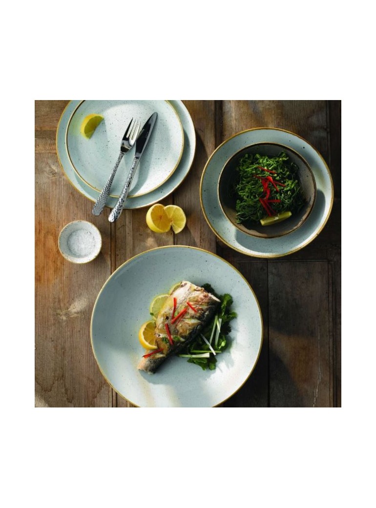 Lėkštė STONECAST EGG BLUE 28,8 cm.