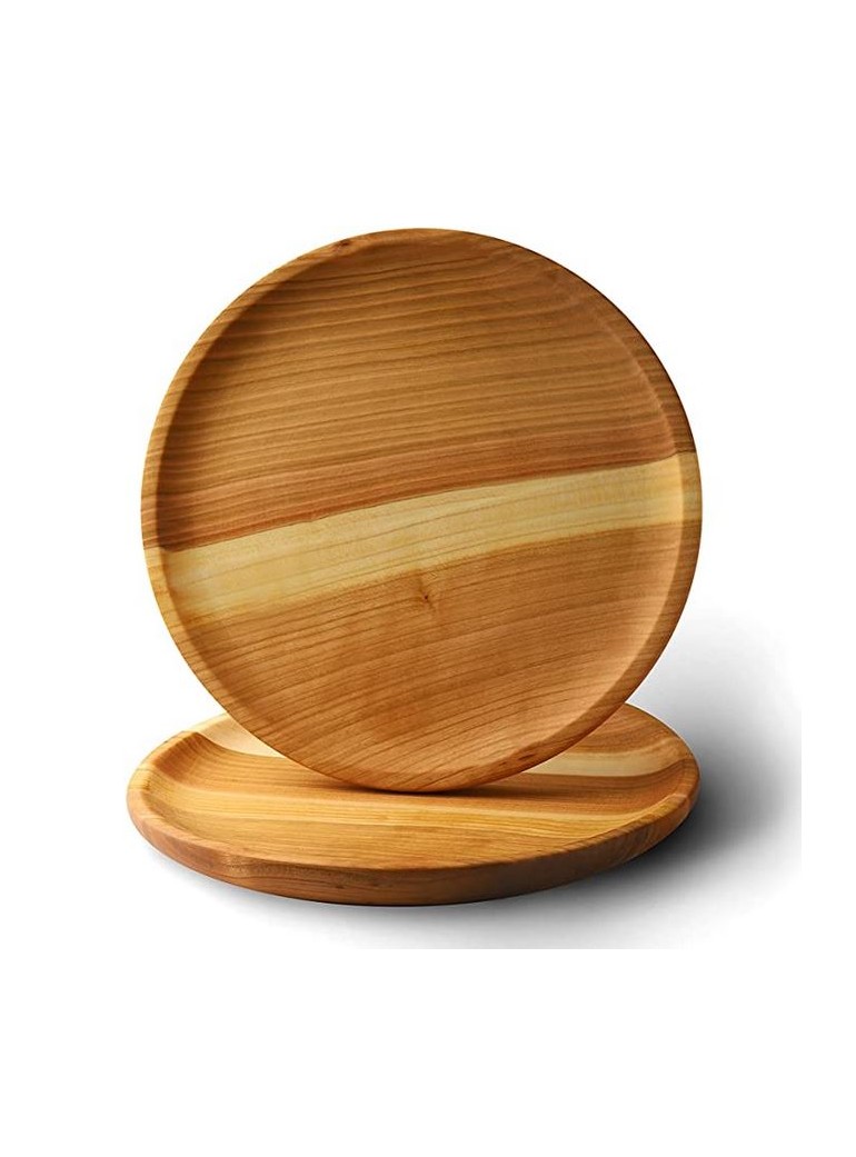 Lėkštė apvali medinė D 20 x 1,5 cm.