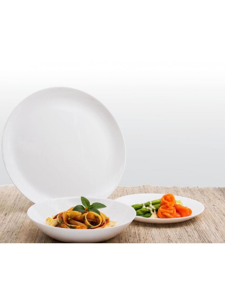 Plate MEDRI. SATURNIA NAPOLI session. Couscous, deep D25 cm.