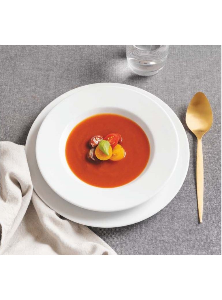 Lėkštė gili 23 cm. porcel.