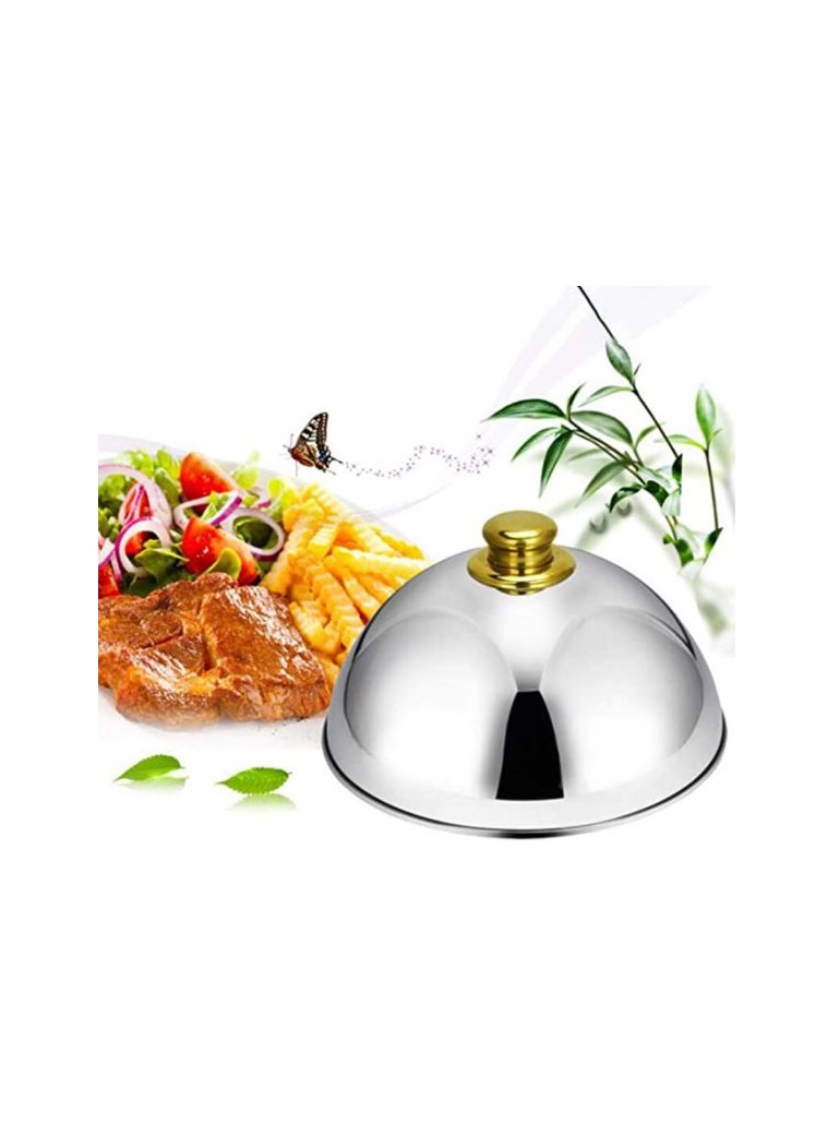 Gaubtas patiekalams 25 cm. n. plieno