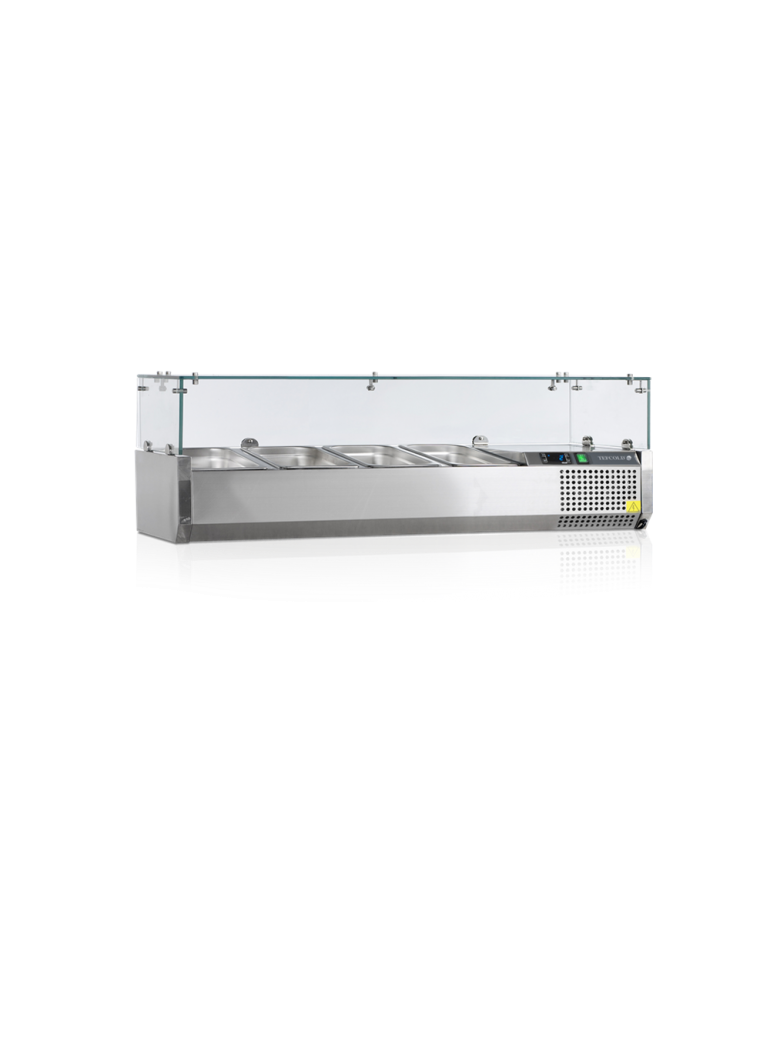Tefcold ingredient showcase GN 1/3, 1200 mm.