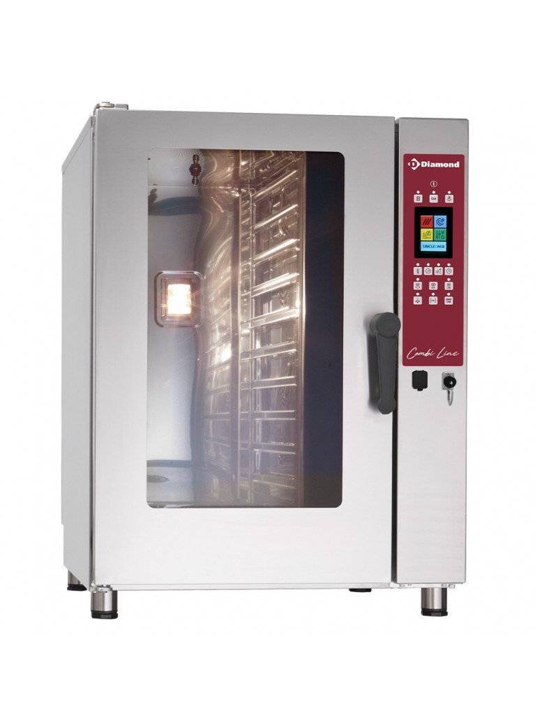 Diamond convection steam oven 10 x GN 1/1, with automatic washing system Diamond convection steam oven 10 x GN 1/1, with automatic washing system