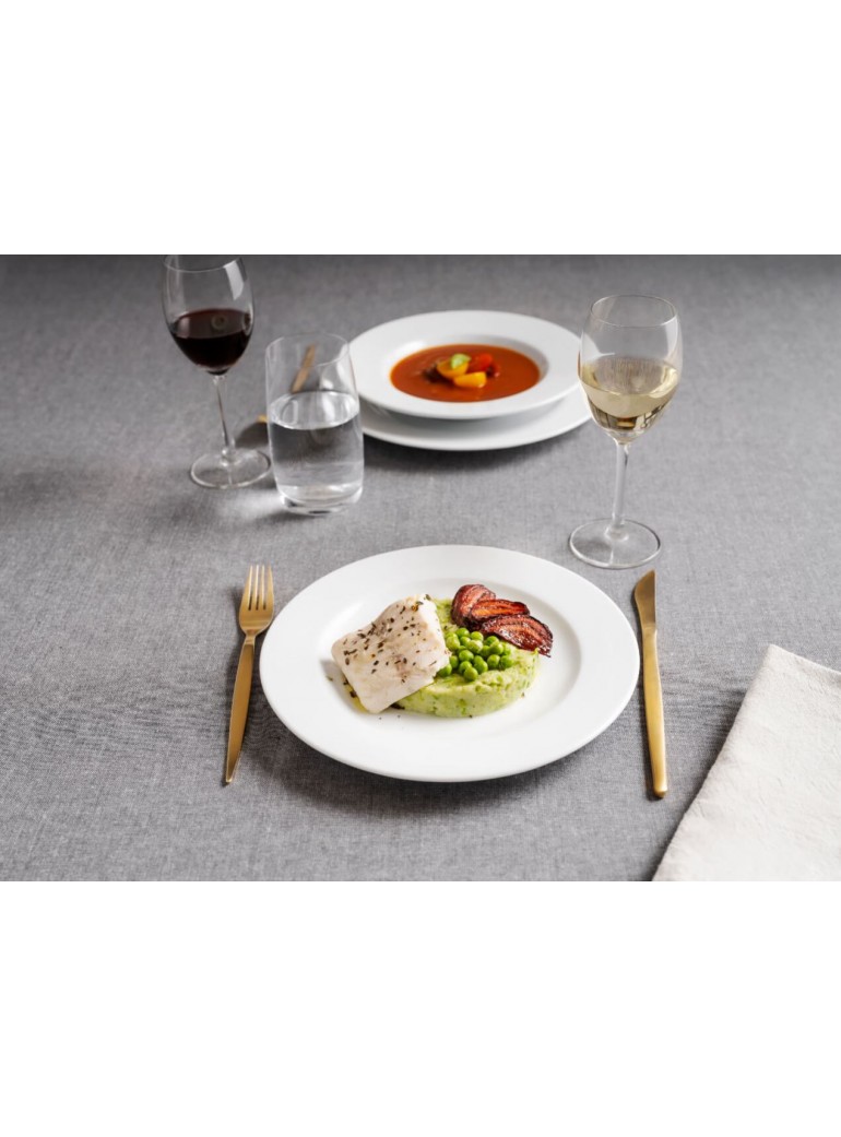 Lėkštė Oceanus sriubai 23 cm. porcel.