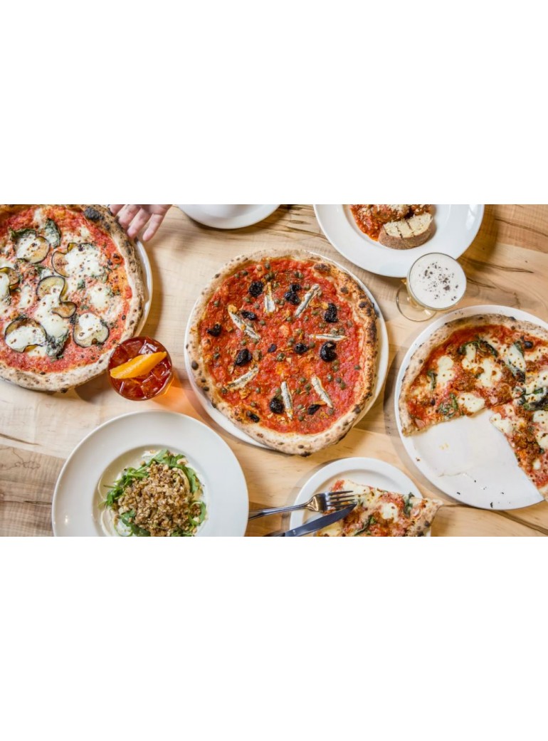 SATURNIA pizza plate. D31 cm. Porcelain white.