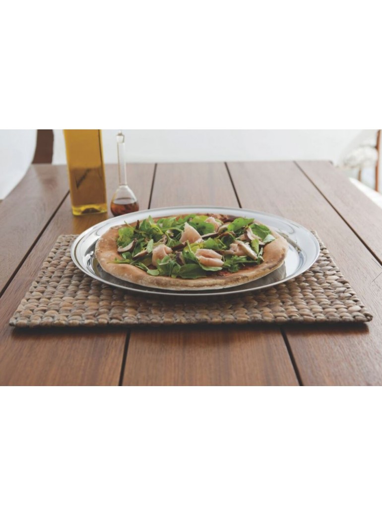 Lėkštė54.5  cm, ovali, n.plieno